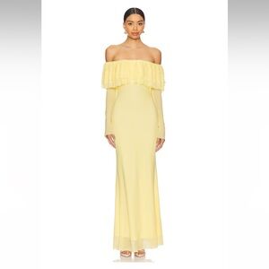 AFRM Betty Dress in Buttercup NWT